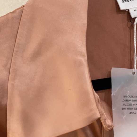 Song of Style Mila Blouse in Fawn Brown, Size: M - Picture 8 of 9